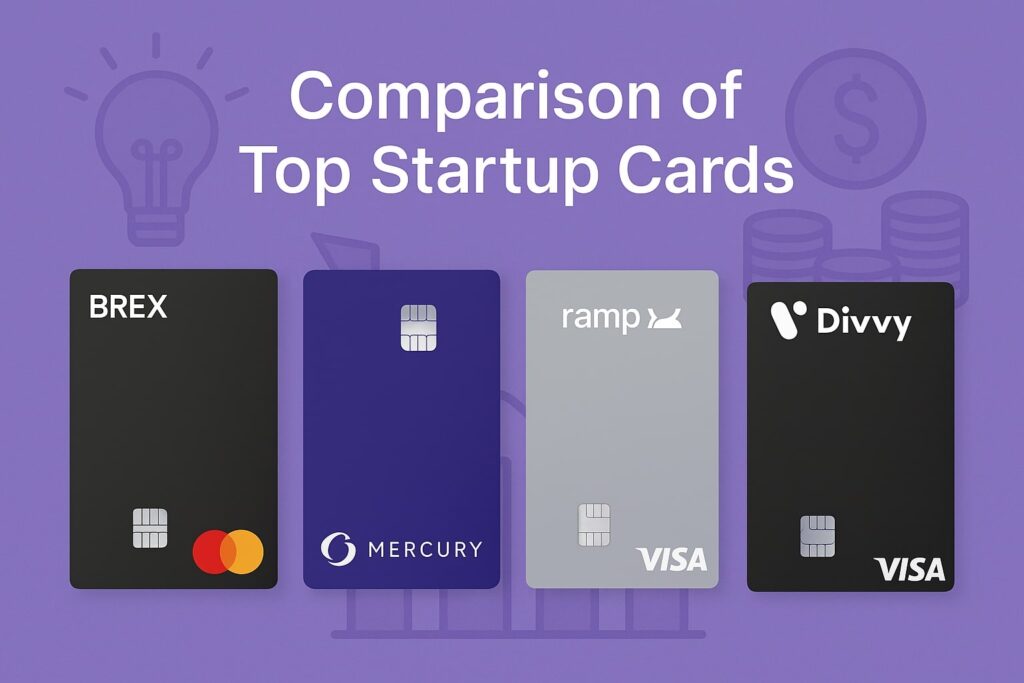 Comparison of Top Startup Cards