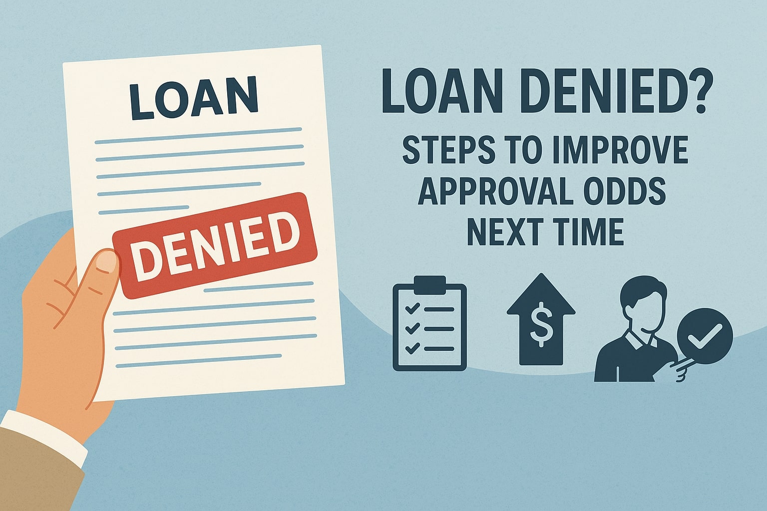 Loan Denied? Steps to Improve Approval Odds Next Time