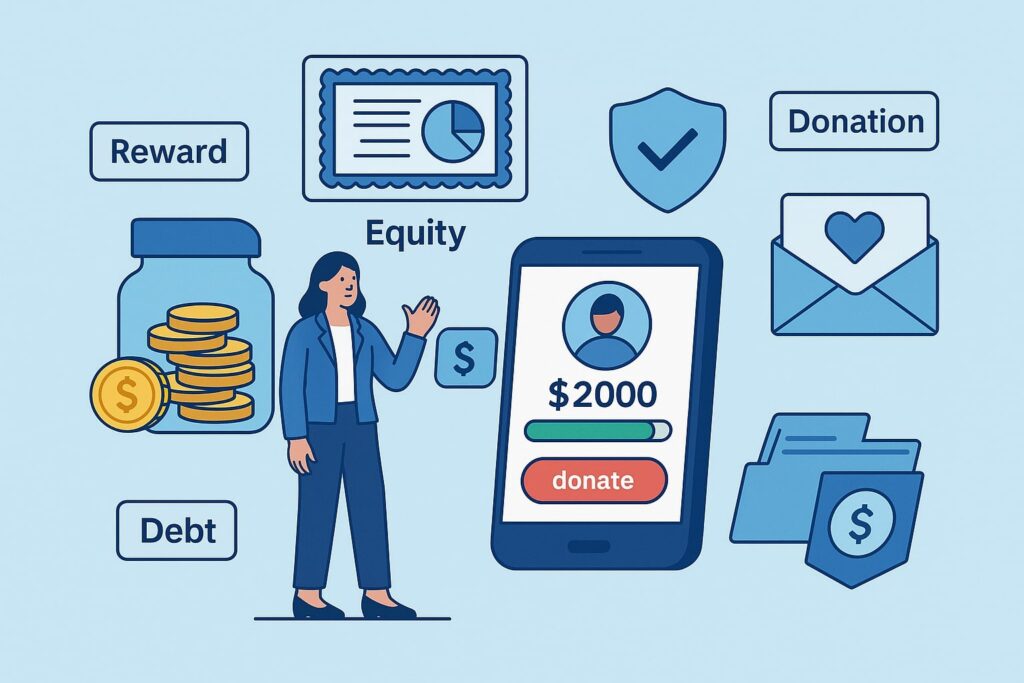 Types of Crowdfunding for Small Business