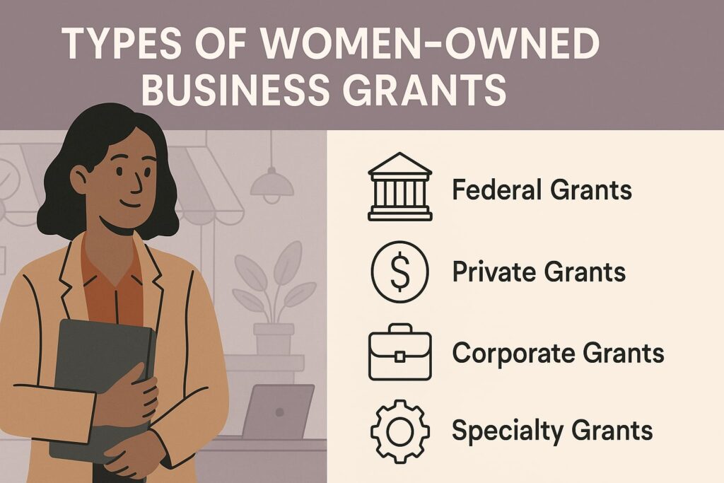 Types of Women-Owned Business Grants