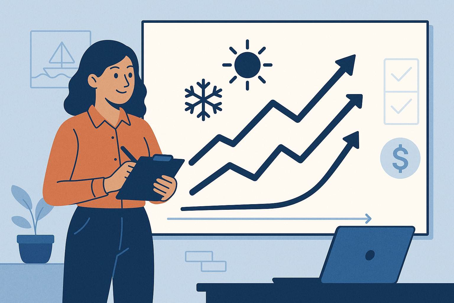 How to Plan for Seasonal Business Cash Flow Needs