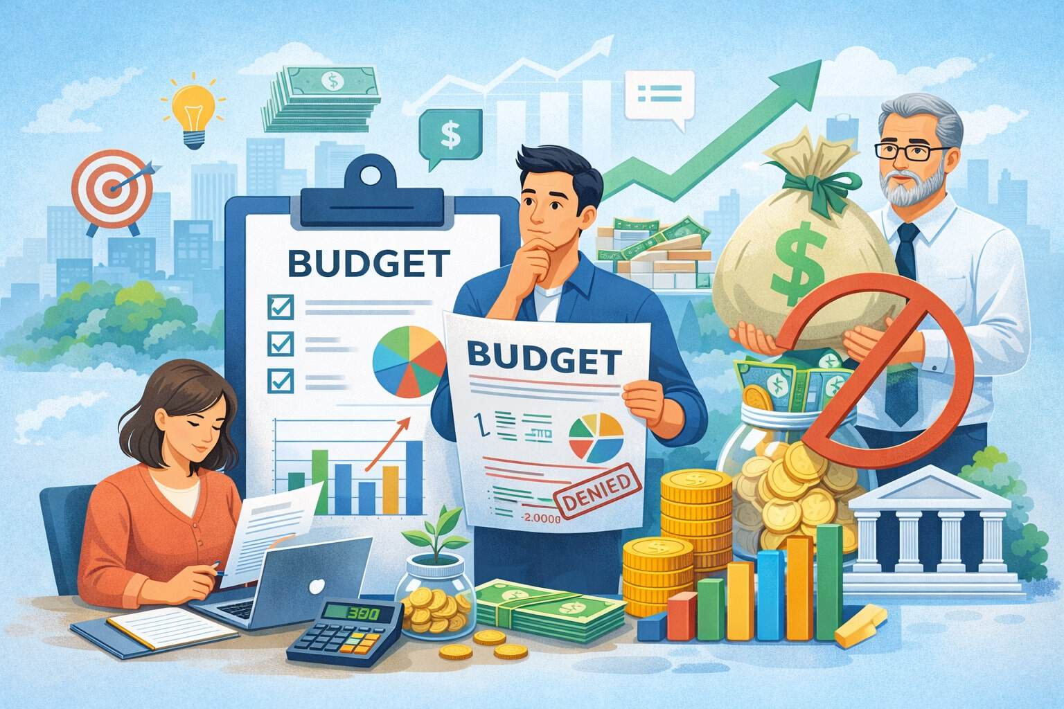 Budgeting for Business Growth Without Overborrowing