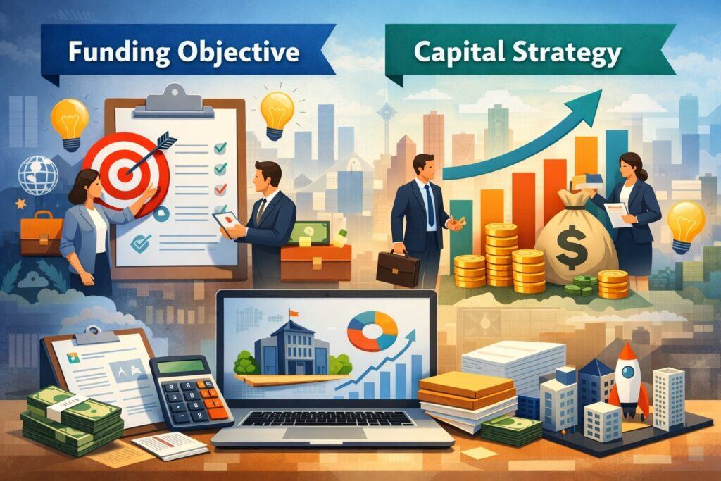Define the Funding Objective and Capital Strategy Before You Model Anything
