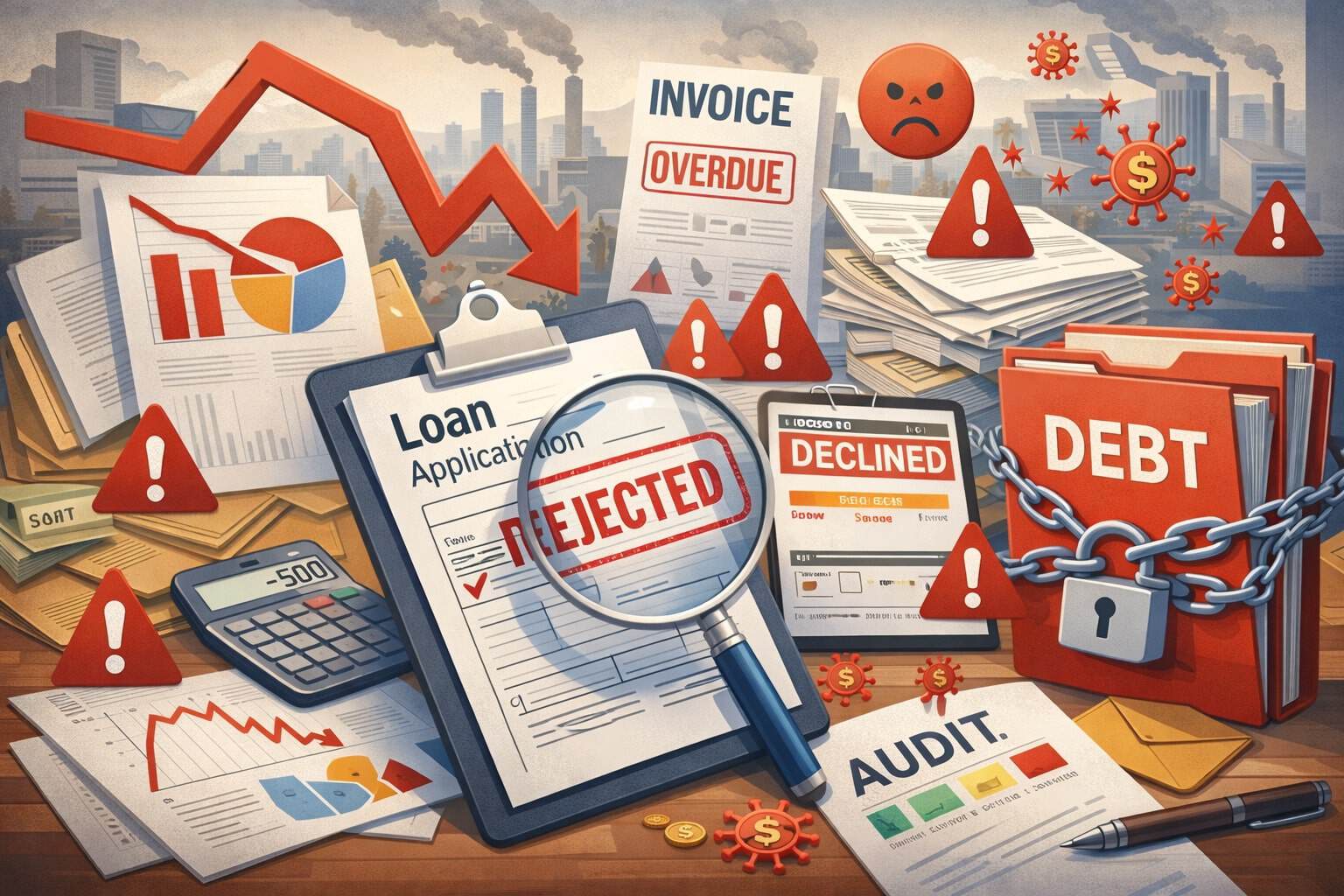 Financial Red Flags That Hurt Funding Approval