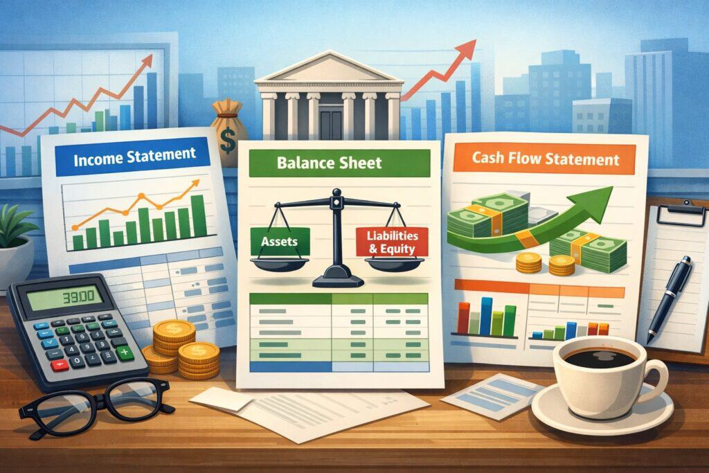 The Three Core Financial Statements Lenders Expect