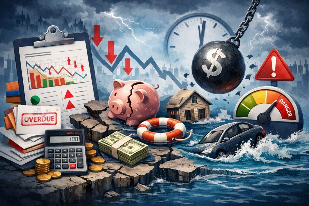 Unstable Cash Flow and Weak Debt Coverage