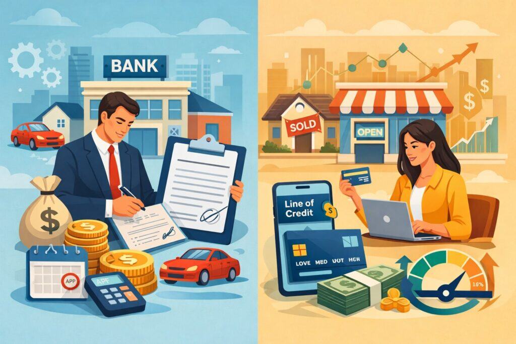 Understanding the Core Difference in Term Loans vs Business Lines of Credit