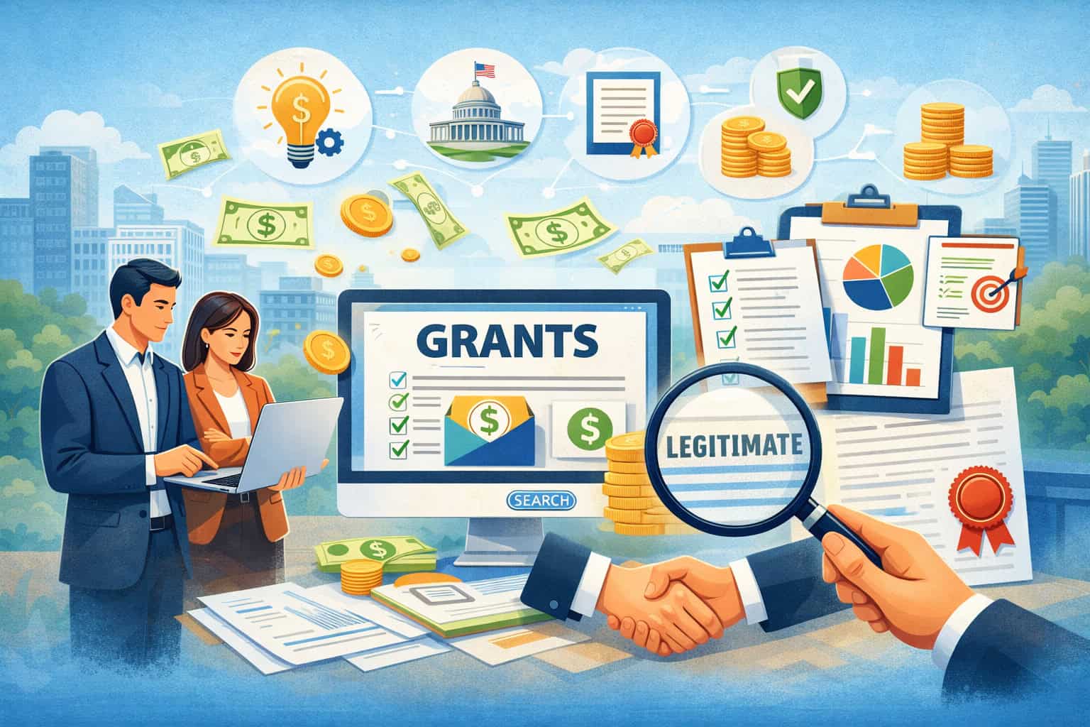 How to Find Legitimate Business Grants (A Practical, Scam-Resistant, 2026-Ready Guide)