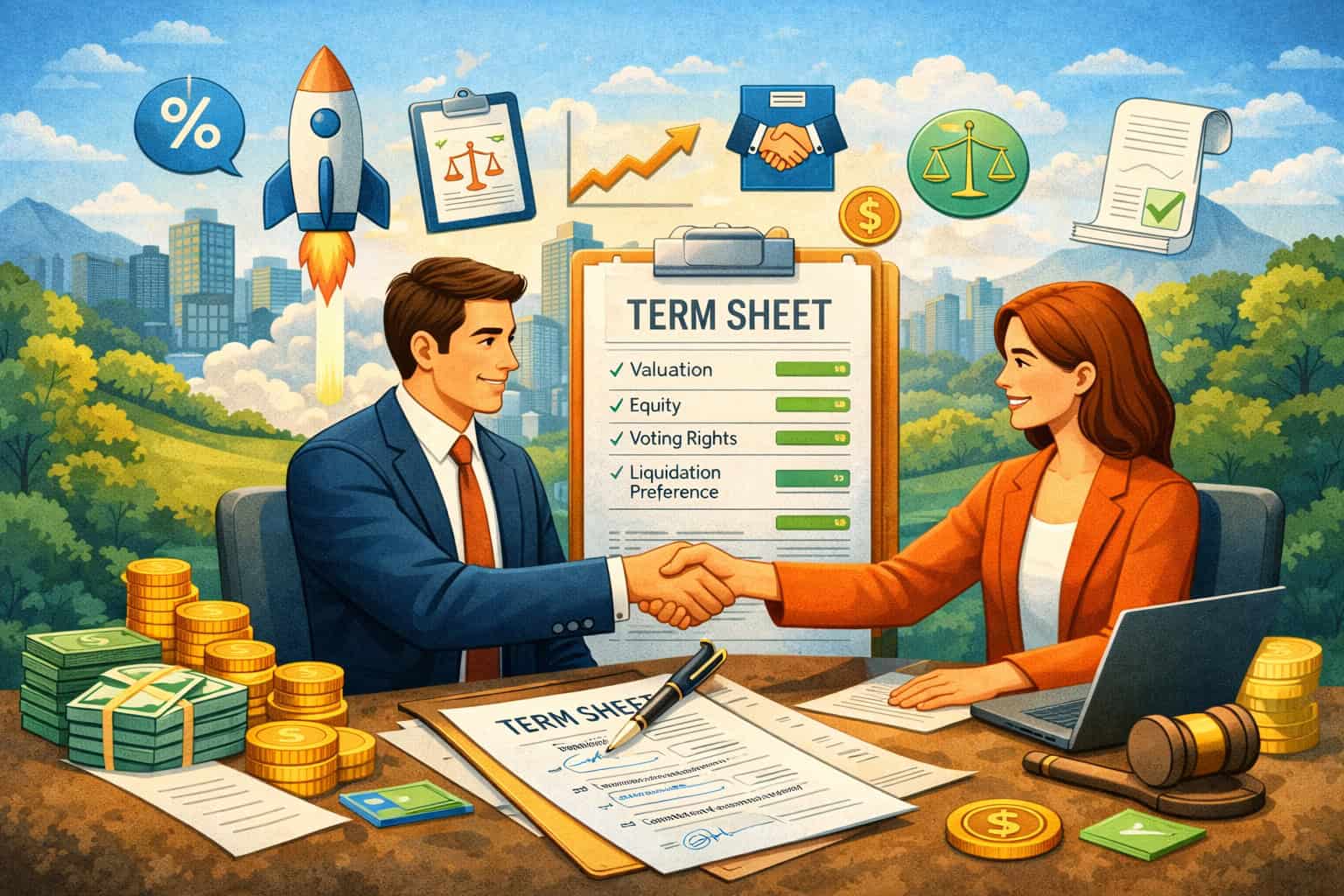 Startup Funding Term Sheets Explained: A Practical, Founder-Friendly Guide
