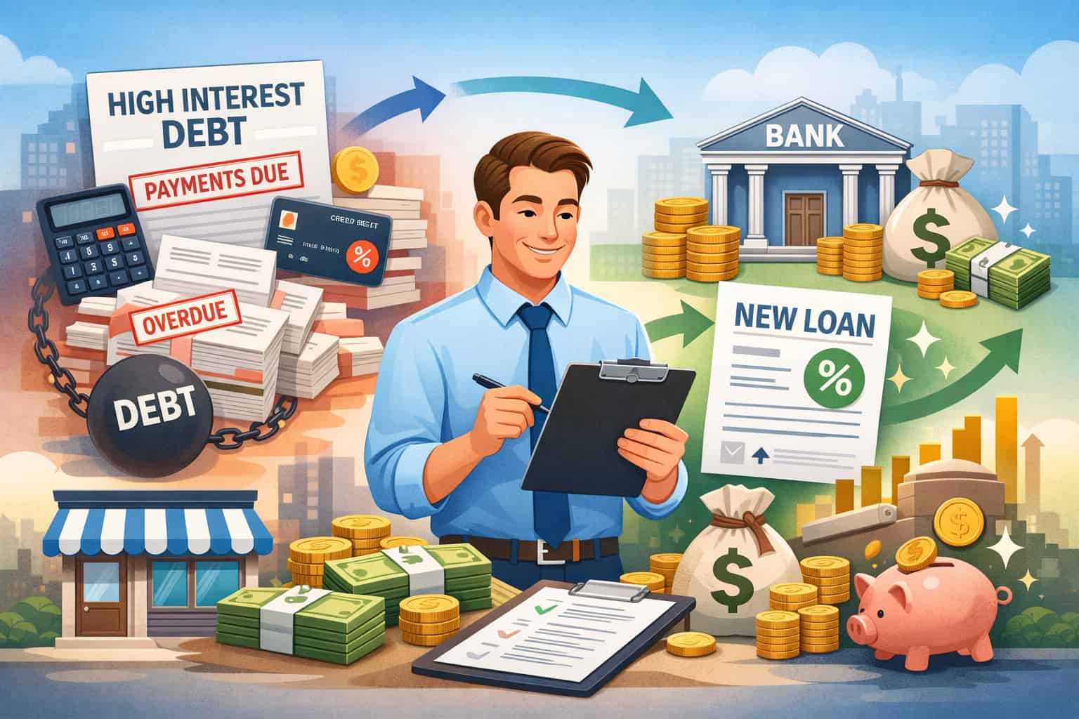 How to Refinance High-Interest Business Debt and Take Pressure Off Your Cash Flow