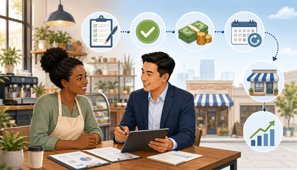 SBA microloan process for small business funding
